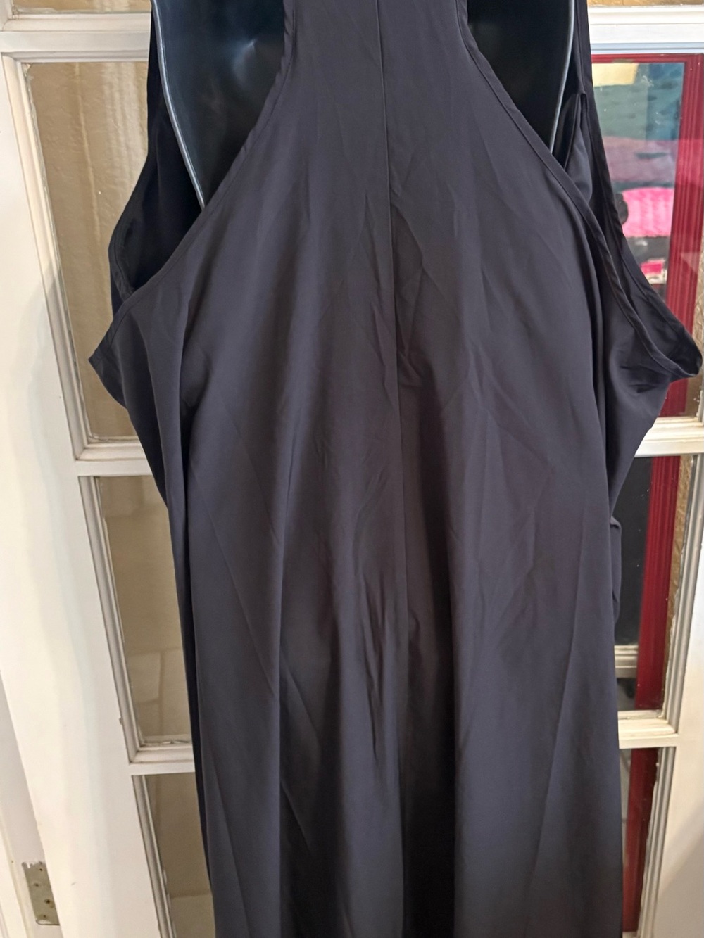 Black Racerback High-Low Swing Dress - Picture 6 of 8